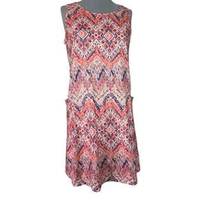 Sleeveless Pullover Dress with Pockets Size Small